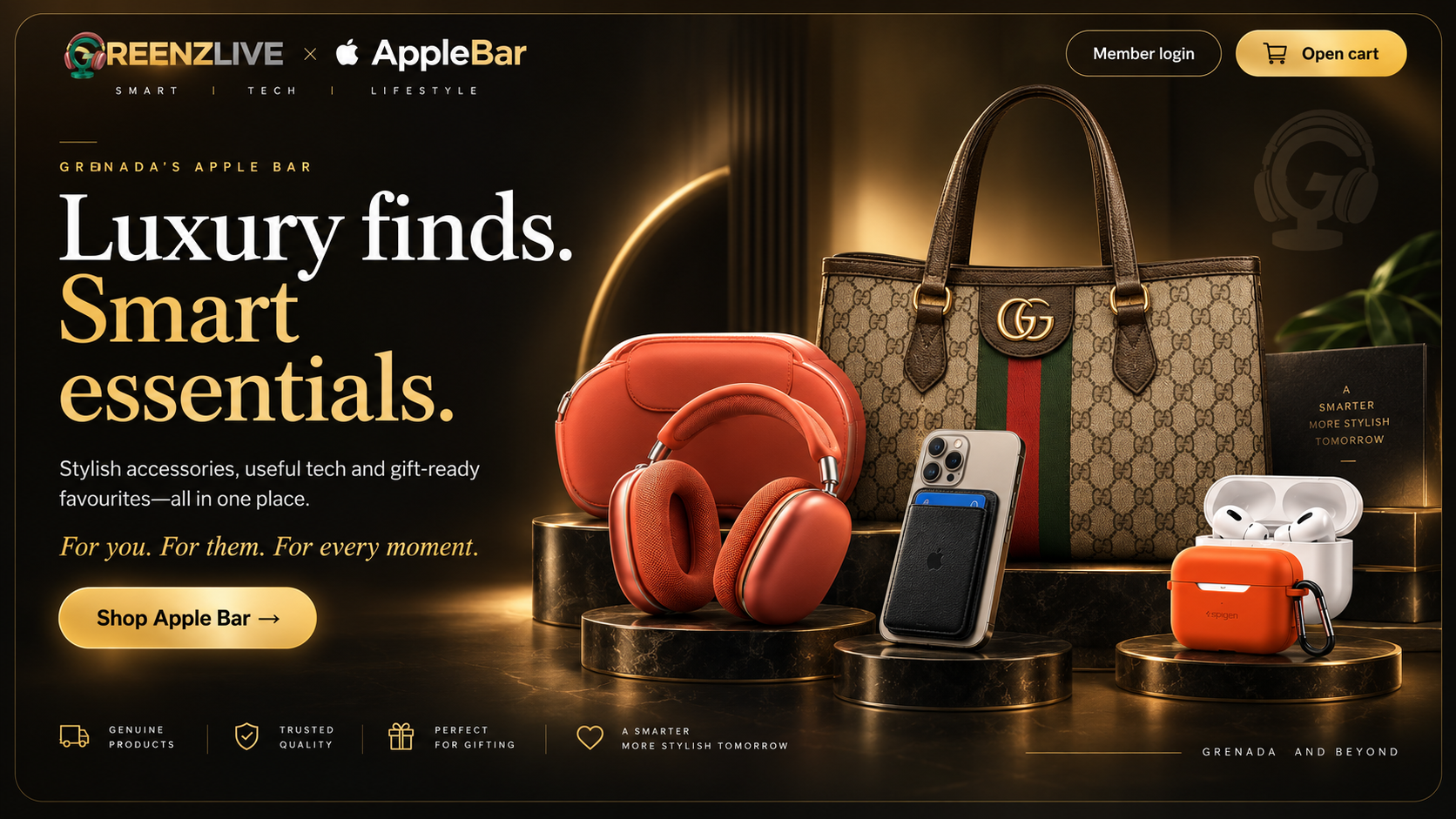 Greenzlive Apple Bar — Luxury finds and smart essentials